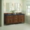 James Martin Vanities 72''Double Vanity, Mid-Century Walnut w/ 3 CM Charcoal Soapstone Quartz Top 424-V72-WLT-3CSP - alternate 2
